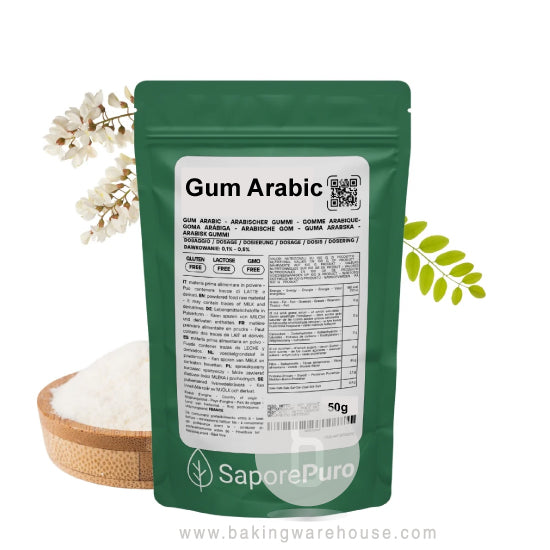 Gum Arabic | Acacia | 50gr. -Sapore Puro