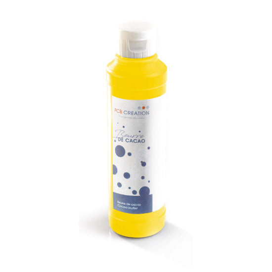 PCB colored cocoa butter 200g - Lemon yellow