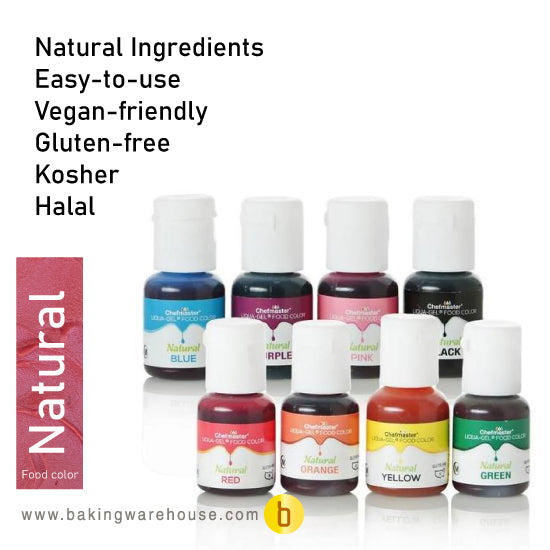 Chefmaster Natural food color kit 8 10ml