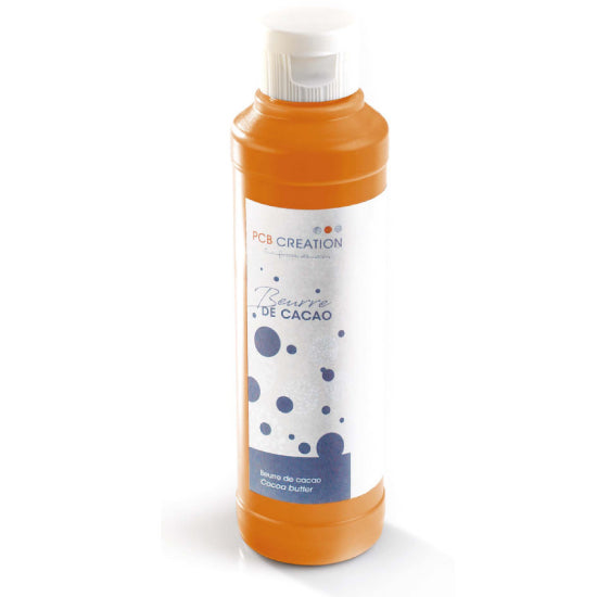PCB colored cocoa butter 200g - Orange