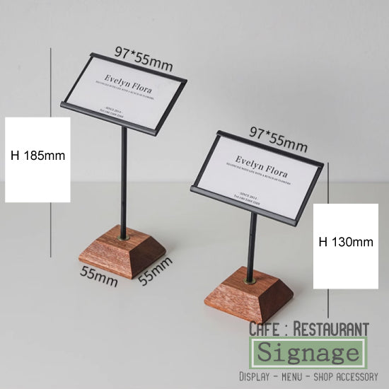 Product name stand