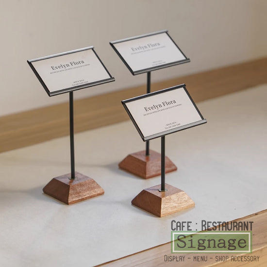 Product name stand