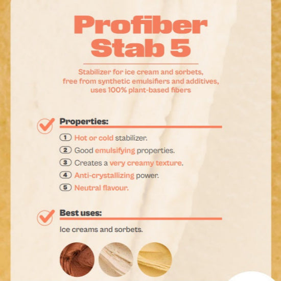 雪糕及雪芭穩定劑 Sosa ProFiber Stab 5  - 600克裝