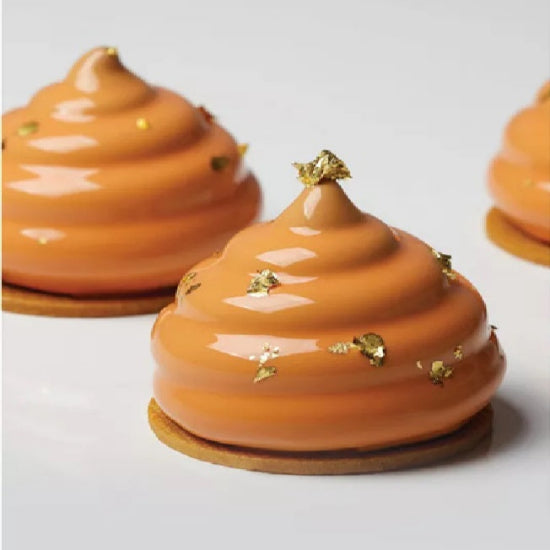 Pavoni single pastry slicon mold Over