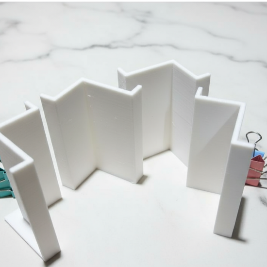 Silicon mold casting frame - square 10 x 10 x 5 cm