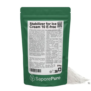 Stabilizer for Ice cream 10 E-Free 250g | a No E number stabilizer | Clean Label 250gr