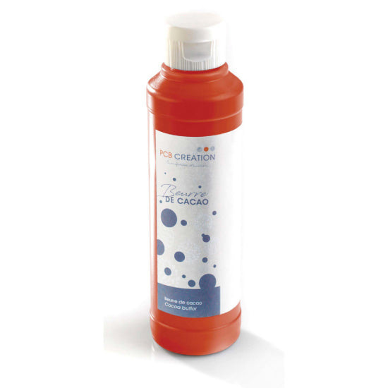 PCB colored cocoa butter 200g - Strawberry Red