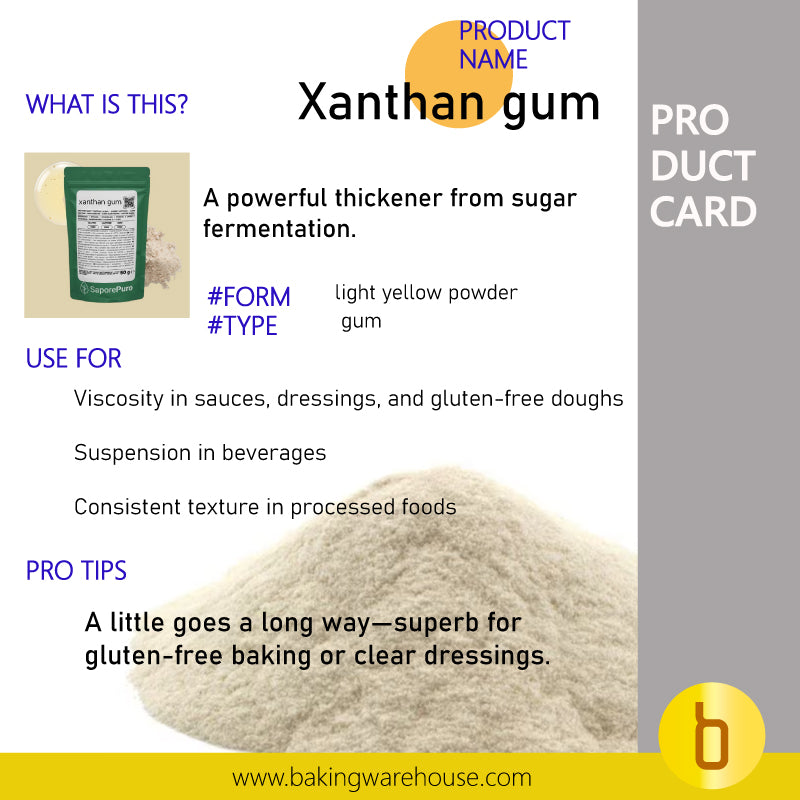 Xanthan gum 50gr. | SaporePuro Italy