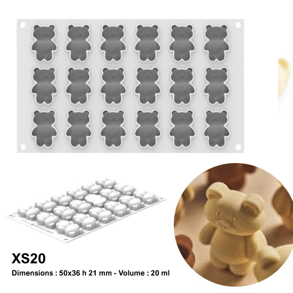 Teddy Bear XS20 - Silikomart