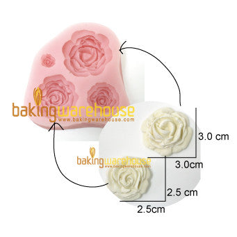 Rose silicon modeling mold