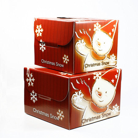 Christmas box -snowman