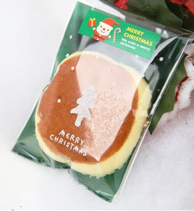 Christmas Individual Cookie bag -Green