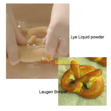 Pretzel lye (caustic soda) food-grade powder [various sizes]