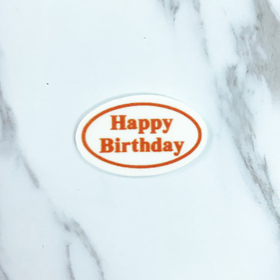 Happy Birthday Sugar Tag