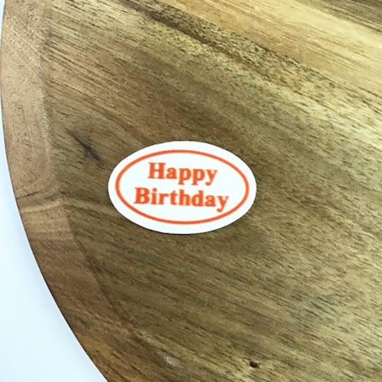 Happy Birthday Sugar Tag