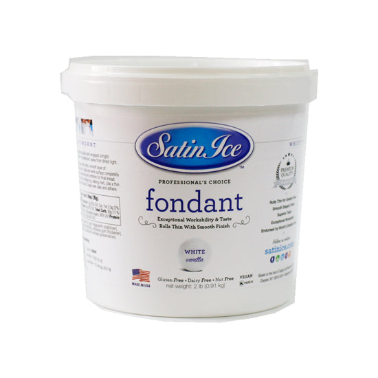 Satin ice white - Ready to roll