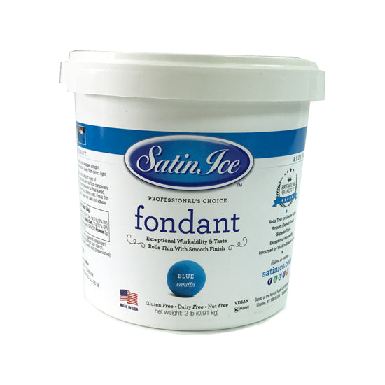 Satin ice Blue- Ready to roll