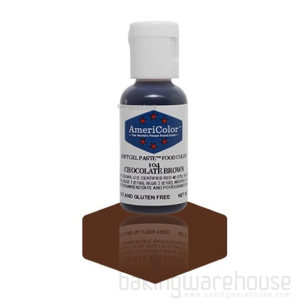Chocolate Brown color gel