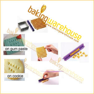 Cookie Letter Press
