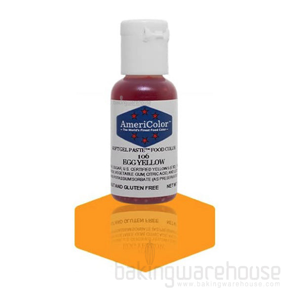 Egg yellow color gel