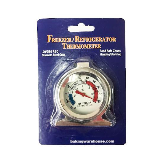Freezer refrigerator thermometer