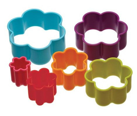 Plastic cookie cutter - flower