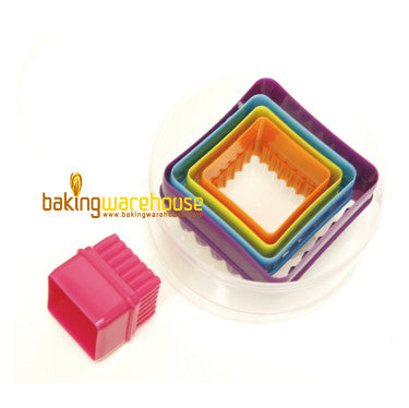 Plastic cookie cutter-square |BakingWarehouse
