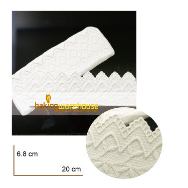 Silicon lace mould - Lace border