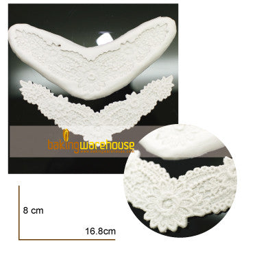 Silicon lace mould - Daisy Lace border