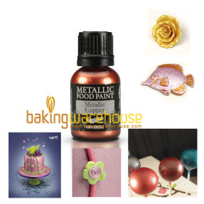 Metallic Food Paint - Copper