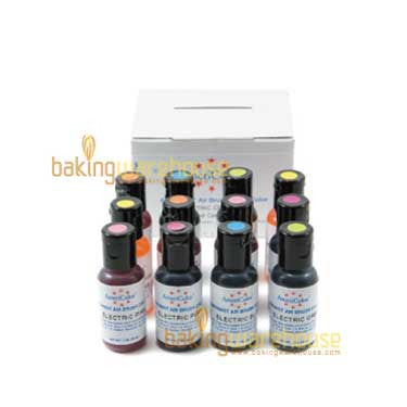 AmeriColor Air brush 12 Electric color set