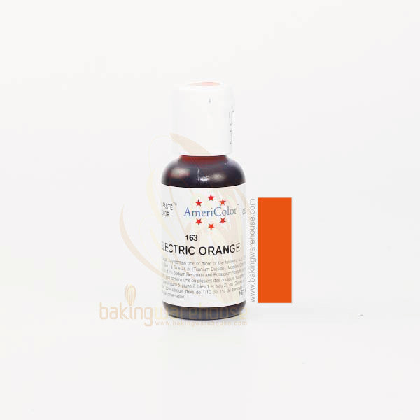 Electric orange color gel