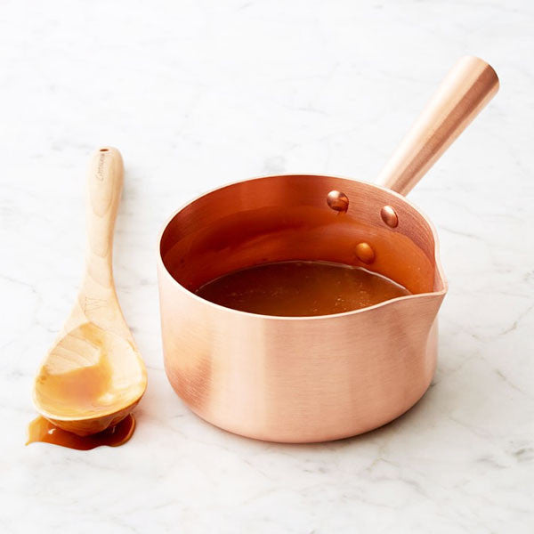Sugar sauce pan Copper handle 14cm