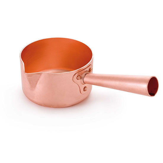 Sugar sauce pan Copper handle 14cm