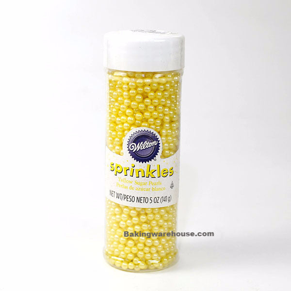 Wilton Sugar Pearls, 141 gram, Gold