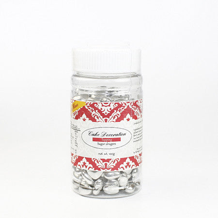 Silver Heart dragees