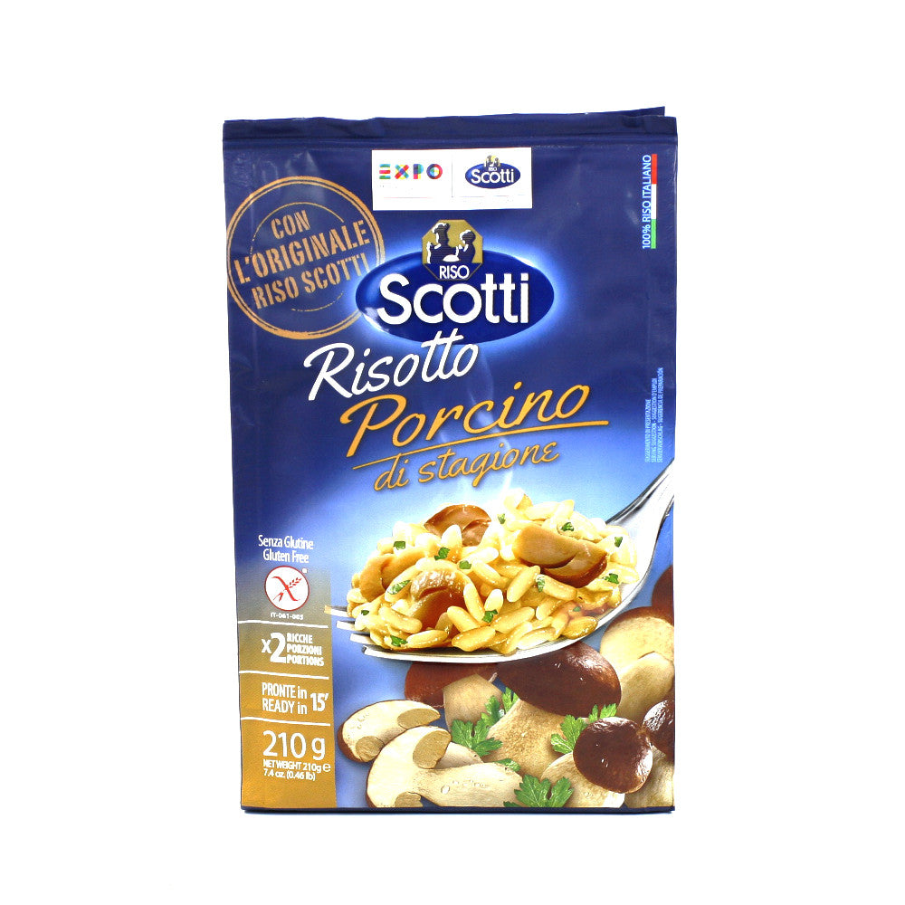 Porcini Mushroom Ready Risotto by Riso Scotti - 7.4oz