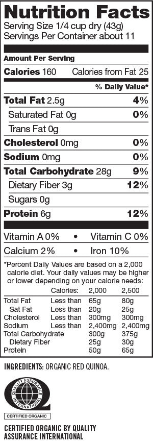Organic Red Quinoa