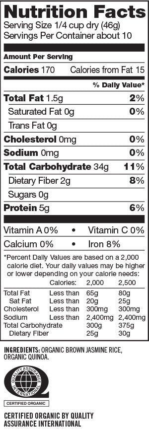 Organic Quinoa & Brown Rice