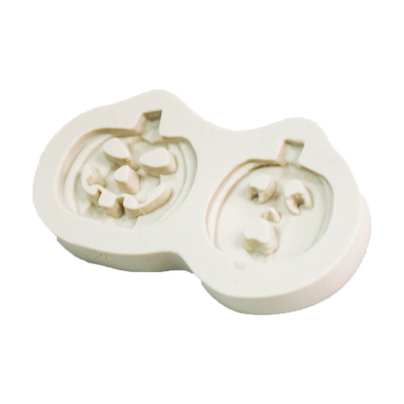 silicon gum paste mold- pumpkin -halloween
