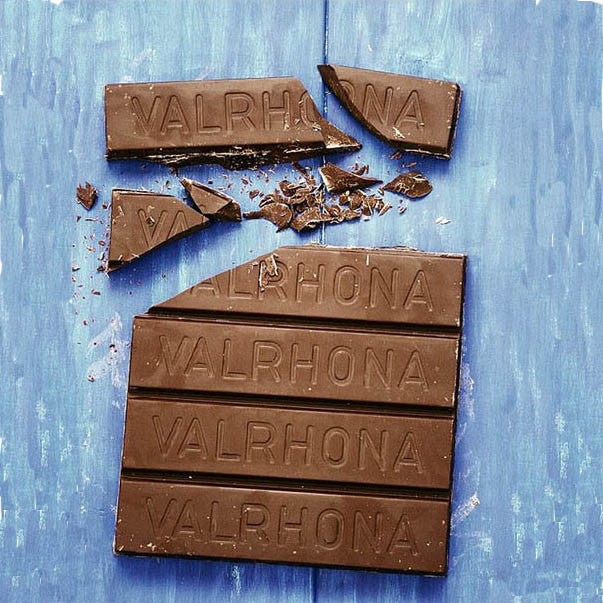40% Valrhona block milk chocolate
