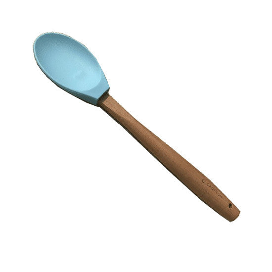 Silicon spoon Spatula with wooden handle