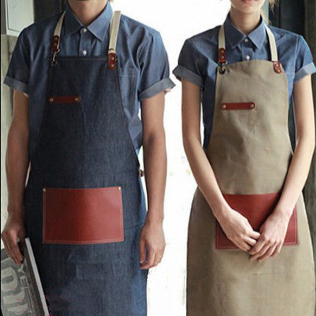 Apron Pro. Worker -Blue Jean / Khaki
