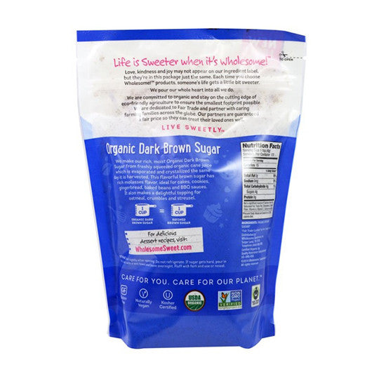 Organic Dark Brown Sugar