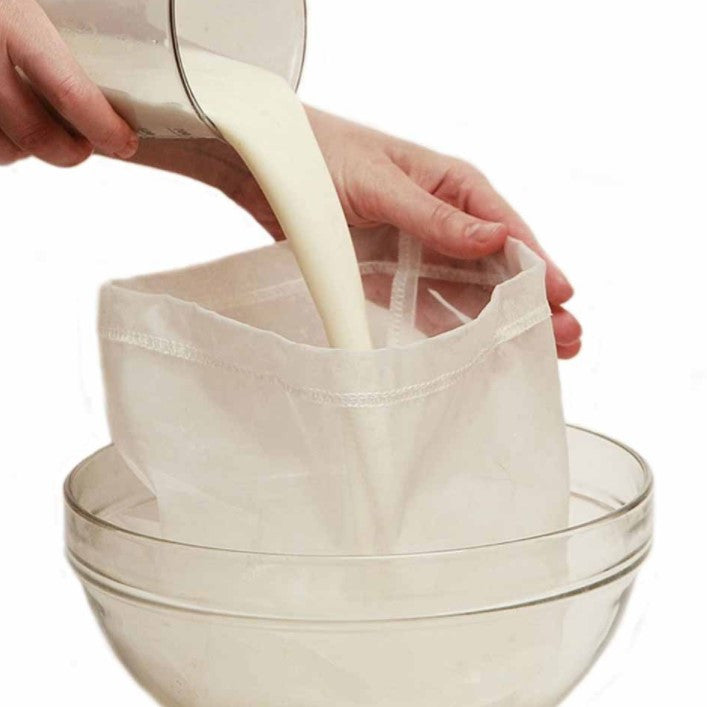 Natural Ultra Fine 100% Cotton Nut Milk Bag /Cheesecloth/Cold Brew Coffee Filter