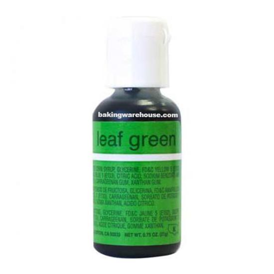 Leaf green color gel -Chef Master