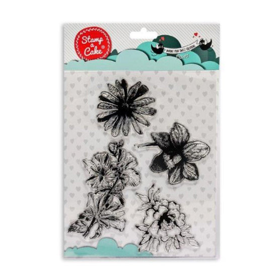 Stamp a cake - Flower