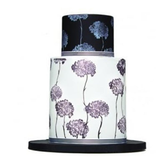 Stamp a cake - Flower