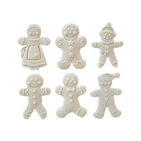 Silicon gum paste mold-Ginger man l