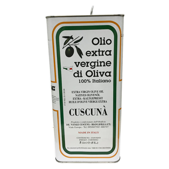 Extra Virgin Olive Oil 5 Liters | 特級西西里橄欖油